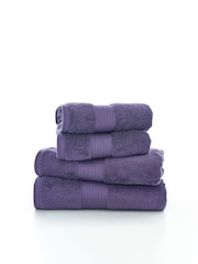 Deyongs Purple Bliss Supersoft 100% Cotton Towel - Image 2 of 2