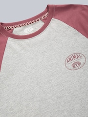 Animal Red Sander Mens Organic T-Shirt - Image 3 of 4