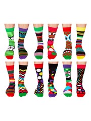 United Odd Socks – Weihnachts-Adventskalender Socken, 12 Days Of Oddsocks - Bild 2 von 3