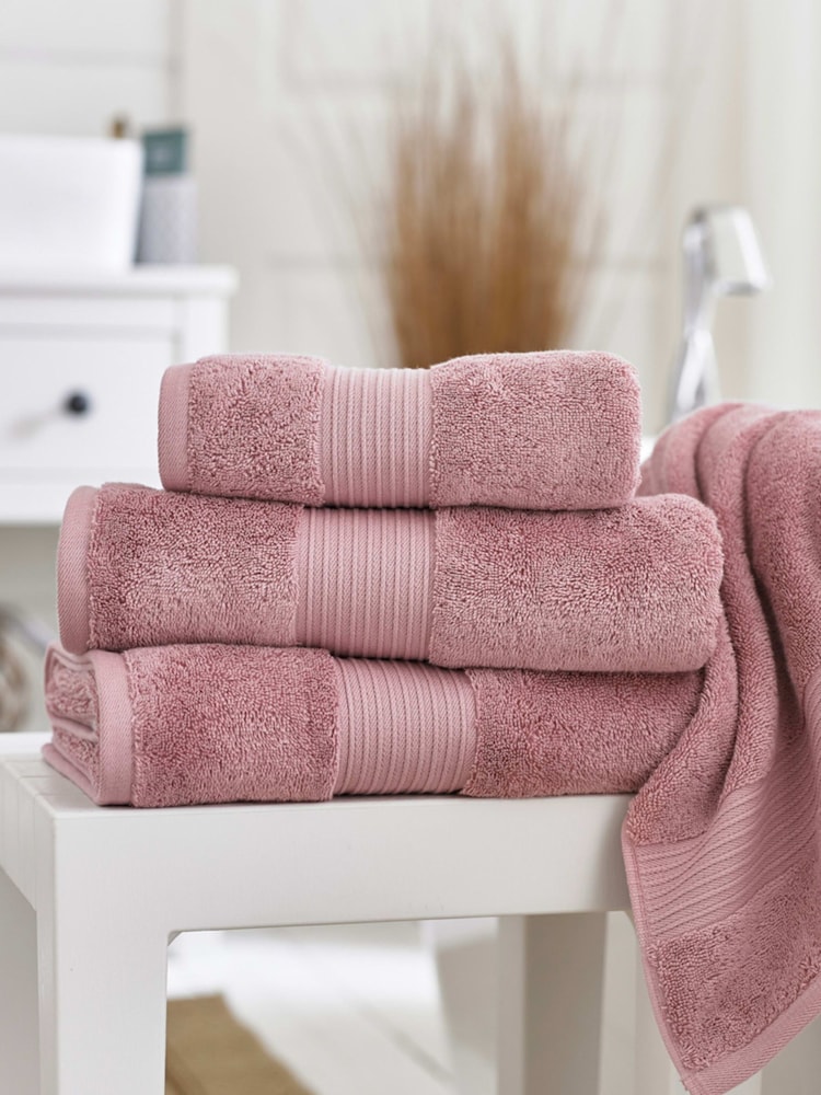 Deyongs Blush Bliss Supersoft 100% Cotton Towel - Image 1 of 2 Deyongs Blush Bliss Supersoft 100% Cotton Towel - Image 1 of 2