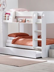 Julian Bowen All White Mars Bunk Under Bed - Image 1 of 4