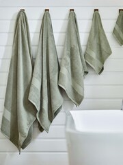 Deyongs Sage Egyptian Cotton Embrace Towel - Image 2 of 4