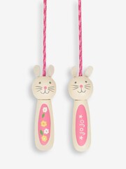 JoJo Maman Bébé Pink Bunny Skipping Rope - Image 1 of 2