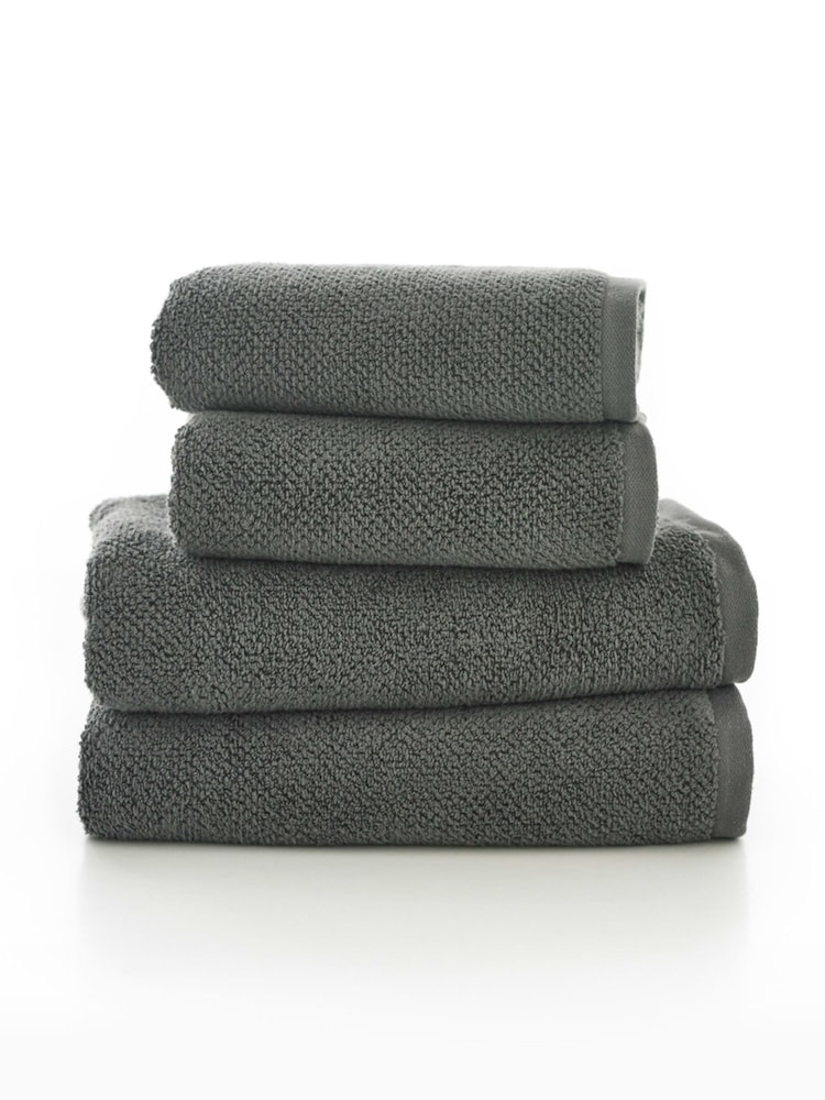 Deyongs Charcoal Romeo 100% Cotton Quick-Dry Towel - Image 2 of 2 Deyongs Charcoal Romeo 100% Cotton Quick-Dry Towel - Image 2 of 2