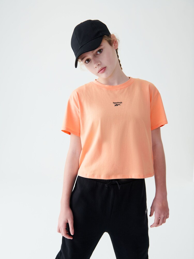 Reebok Boxy Logo 100% Cotton T-Shirt - Image 1 of 7