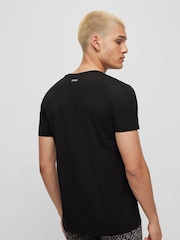 HUGO Black V-Neck T-Shirts 2 Pack - Image 3 of 5