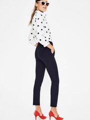 Boden Navy Blue Hampshire 7/8 Trousers - Image 2 of 6