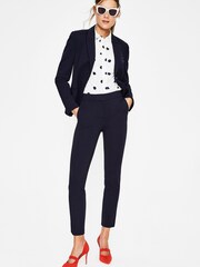 Boden Navy Blue Hampshire 7/8 Trousers - Image 3 of 6