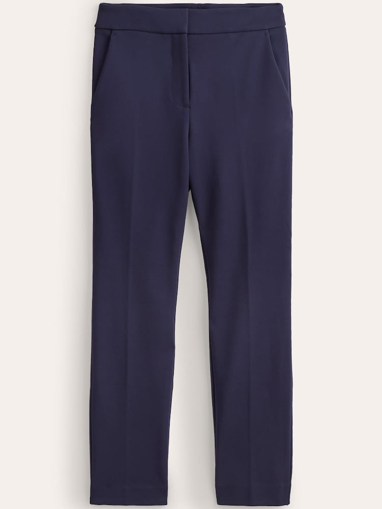 Boden Navy Blue Hampshire 7/8 Trousers - Image 6 of 6