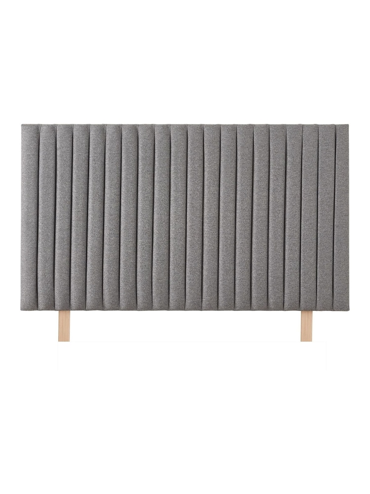 Catherine Lansfield Grey Headboard - Image 3 of 3