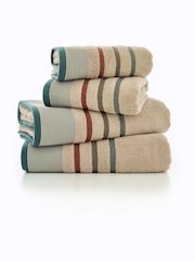 Deyongs Woodland Portland Stripe Supersoft Towel - Image 2 of 2