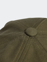 adidas Originals Green Trefoil Baseball 100% Cotton Cap - Image 4 of 4