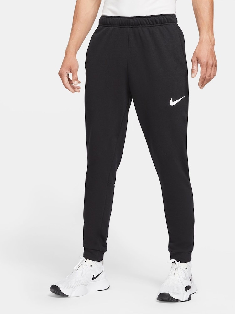 Nike Black Dri-FIT Tapered Training Joggers - Image 1 of 12