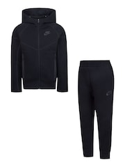 Nike Black Little Kids Tech Fleece Set - Image 1 of 7