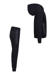 Nike Black Little Kids Tech Fleece Set - Image 4 of 7