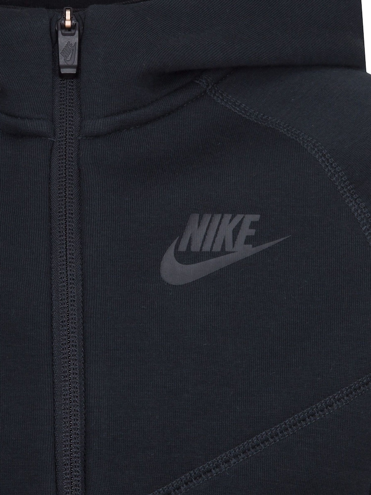 Nike Black Little Kids Tech Fleece Set - Image 6 of 7