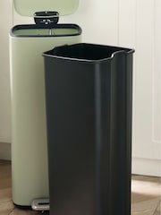 Cubo de basura de 30 l con pedal y cierre amortiguado - Imagen 3 de 5