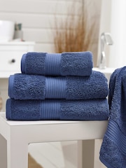 Deyongs Denim Bliss Supersoft 100% Cotton Towel - Image 1 of 2