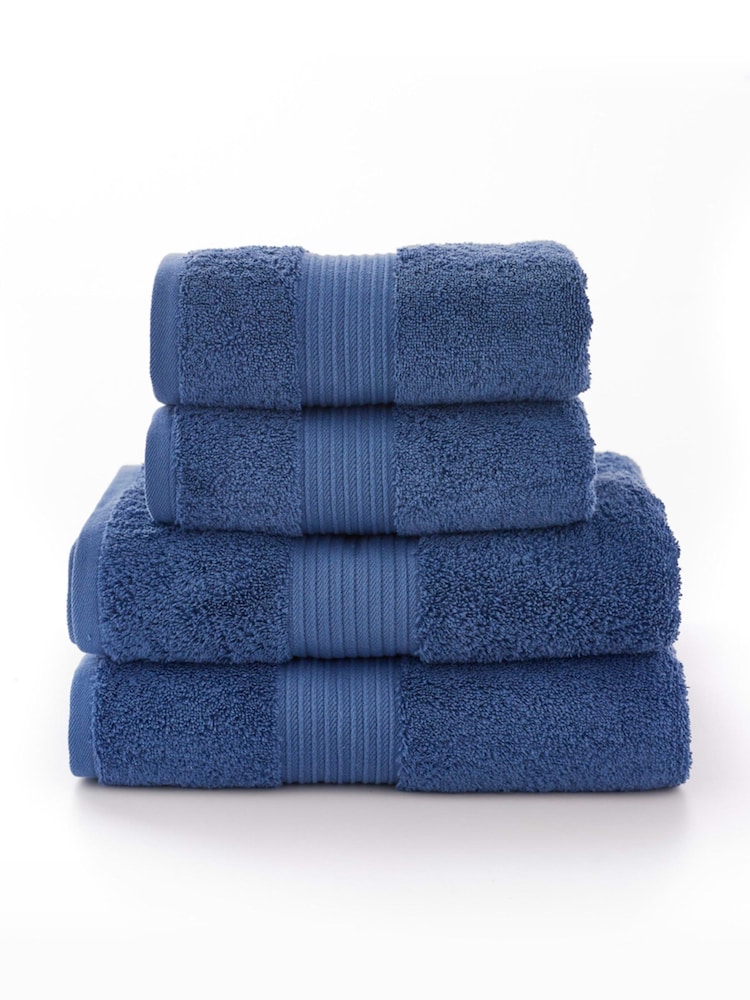 Deyongs Denim Bliss Supersoft 100% Cotton Towel - Image 2 of 2 Deyongs Denim Bliss Supersoft 100% Cotton Towel - Image 2 of 2
