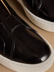 Brevet noir - Baskets sans lacets Russell & Bromley Pear - Image 4 de 7
