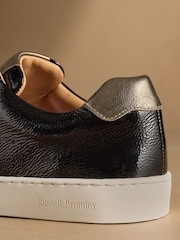 Brevet noir - Baskets sans lacets Russell & Bromley Pear - Image 6 de 7