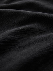 Black Denim Barrel Dungaree Jumpsuit - Image 10 of 10