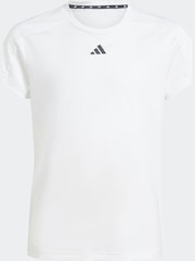 adidas White Kids Train Essentials T-Shirt and Shorts Set - Image 10 of 13