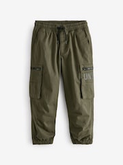 Kaki zelena - Unlimited Pocket Detail kargo hlače (z žepi na hlačnicah) (3-16yrs) - Slika 1 iz 3