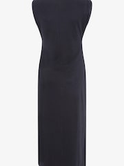 Mint Velvet Grey Tie Side Midi Dress - Image 7 of 7