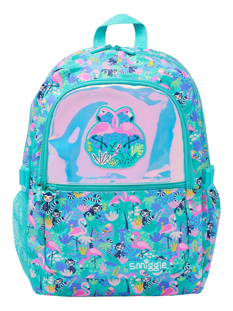 Smiggle Blue Wild Side Classic Attach Backpack - Image 1 of 4