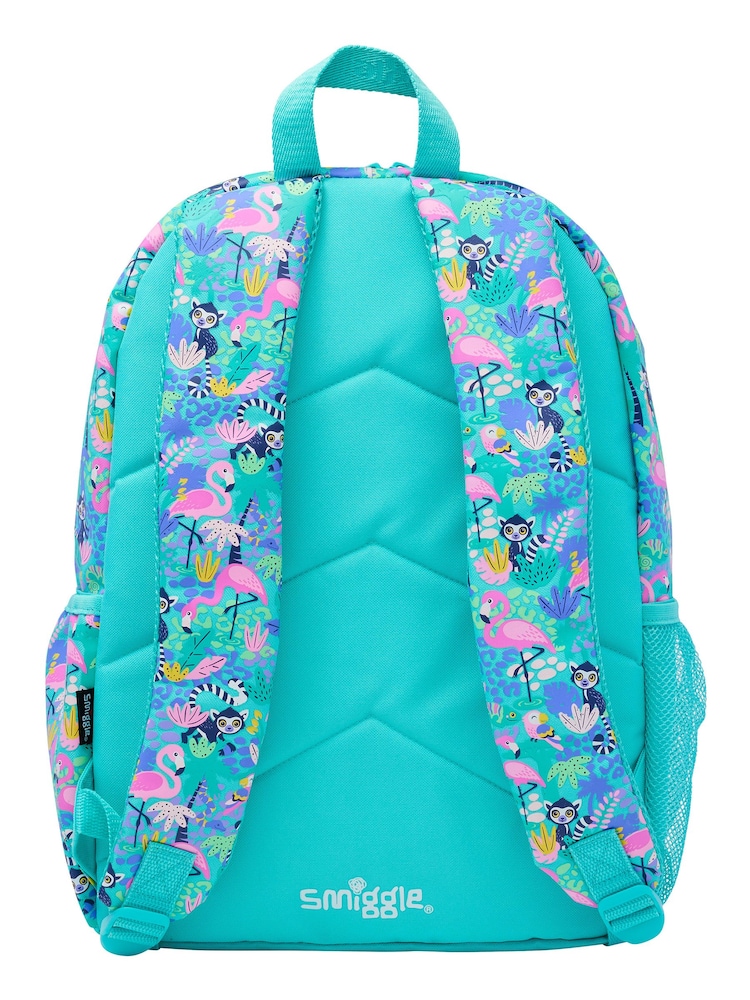 Smiggle Blue Wild Side Classic Attach Backpack - Image 2 of 4