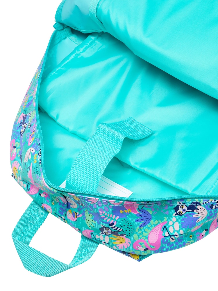 Smiggle Blue Wild Side Classic Attach Backpack - Image 4 of 4