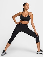 Nike Black Indy Light Support Padded Sports Bra - Image 7 of 7