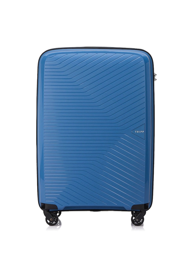 Tripp Sky Blue Medium Chic 4 Wheel 67cm Expandable Suitcase - Image 1 of 5