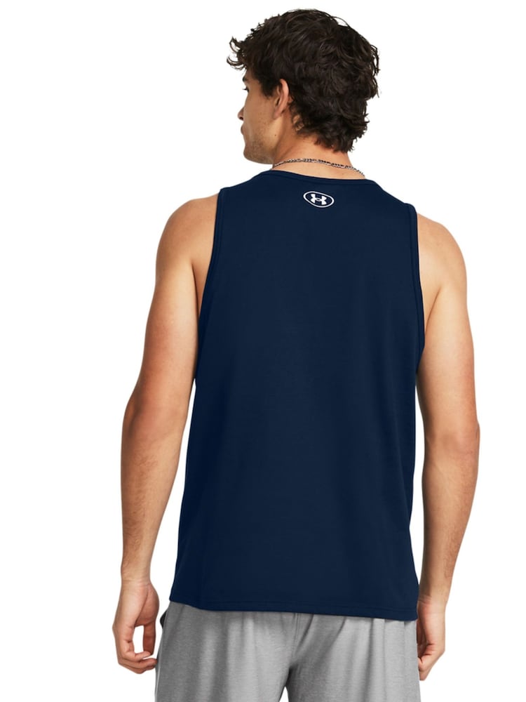 Under Armour Blue/White Sportstyle Logo Vest - Image 2 of 4