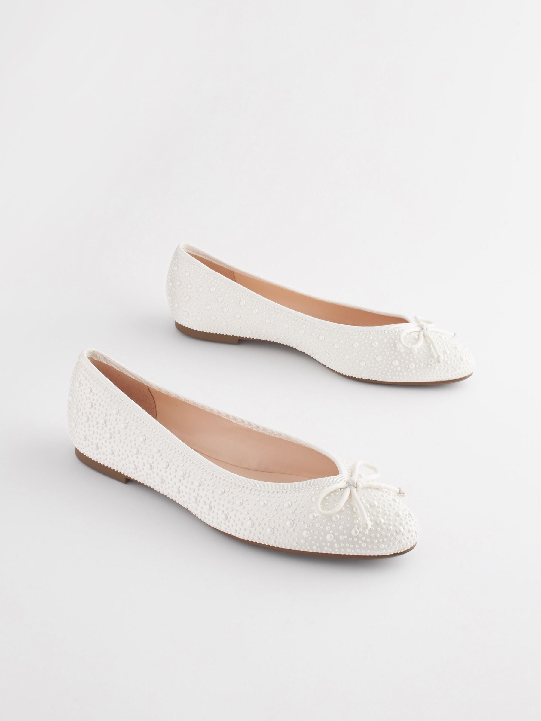 Wedding ballet pumps best sale