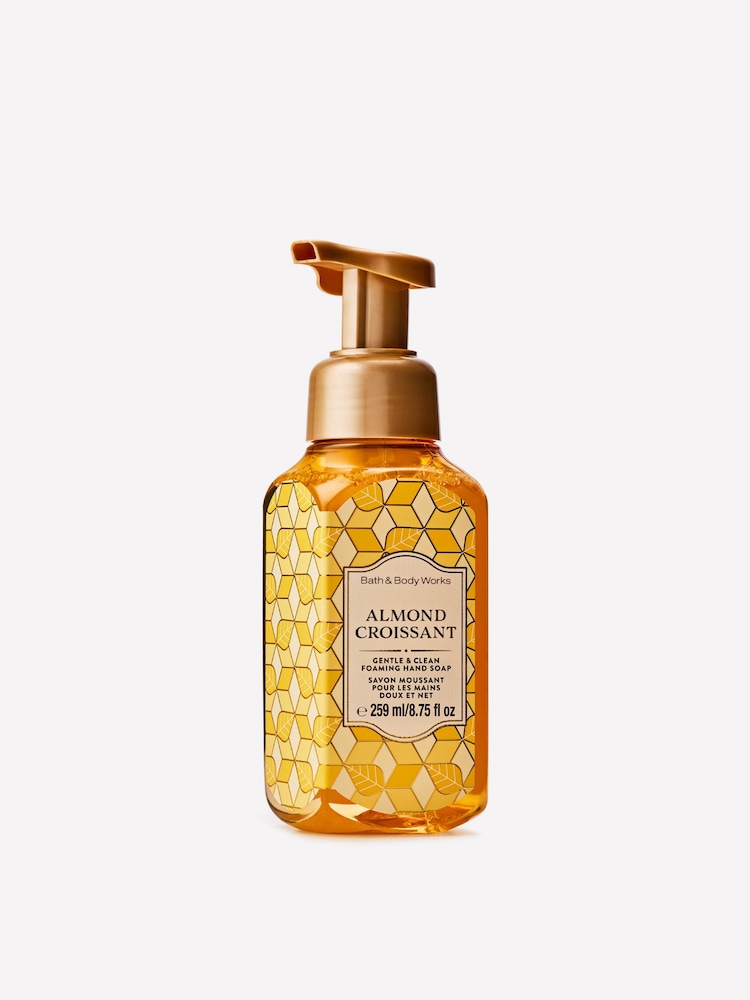 Bath & Body Works Almond Croissant Gentle & Clean Foaming Hand Soap 259ml - Image 1 of 3 Bath & Body Works Almond Croissant Gentle & Clean Foaming Hand Soap 259ml - Image 1 of 3