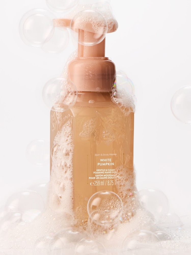 Bath & Body Works White Pumpkin Gentle & Clean Foaming Hand Soap 259ml - Image 2 of 4 Bath & Body Works White Pumpkin Gentle & Clean Foaming Hand Soap 259ml - Image 2 of 4
