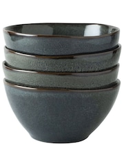 Dutch Rose Blue Serenity Bowls 12cm - Image 2 of 3