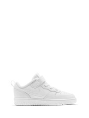 Nike White Court Borough Low Infant Trainers - Image 3 of 10