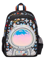 Smiggle Black Lets Play Junior Character Backpack - Image 1 of 3
