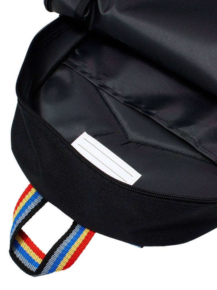 Smiggle Black Lets Play Junior Character Backpack - Image 3 of 3