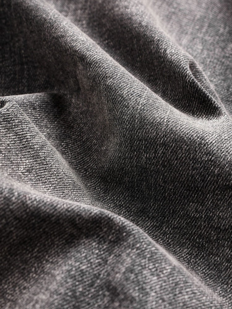 Grau - Bequeme Passform - Denim-Jeans mit Vintage-Waschung - Bild 5 von 5 Grau - Bequeme Passform - Denim-Jeans mit Vintage-Waschung - Bild 5 von 5