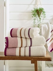 Deyongs Jewel Portland Stripe Supersoft Towel - Image 1 of 2