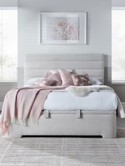 Kaydian Cream Appleby Ottoman Storage Bed - Image 1 of 2