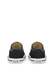 Converse Black Chuck Taylor All Star Infant Low Trainers - Image 4 of 6