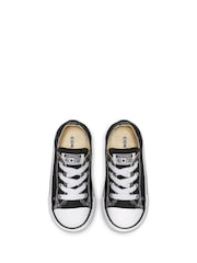 Converse Black Chuck Taylor All Star Infant Low Trainers - Image 5 of 6