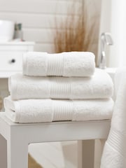 Deyongs White Bliss Supersoft 100% Cotton Towel - Image 1 of 2