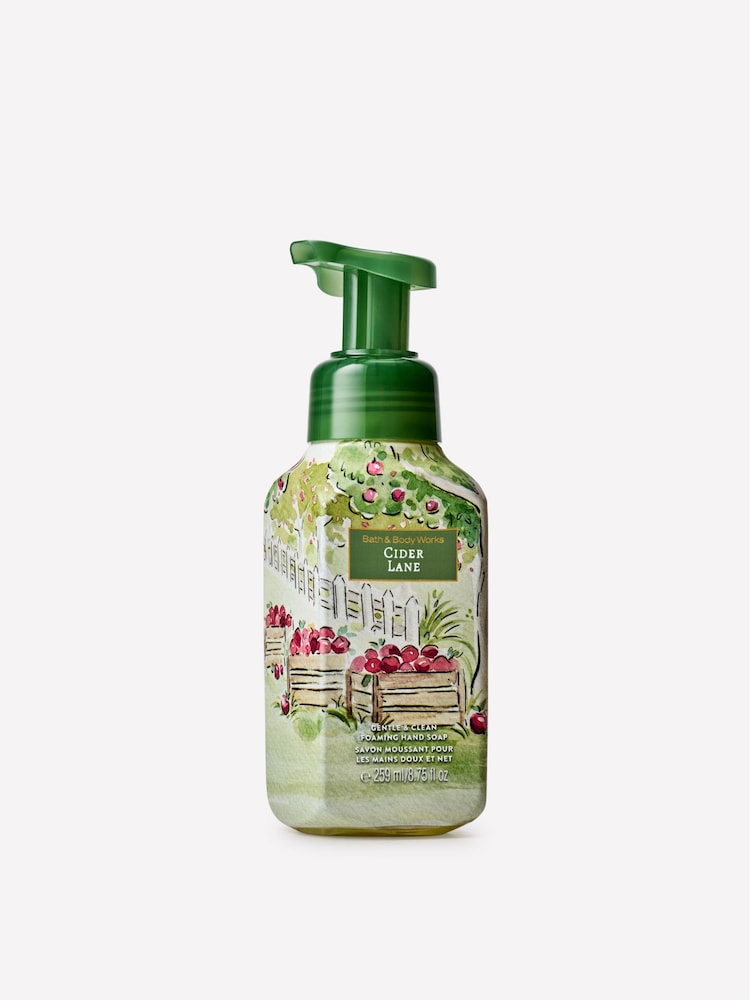 Bath & Body Works Cider Lane Gentle & Clean Foaming Hand Soap 259ml - Image 1 of 3 Bath & Body Works Cider Lane Gentle & Clean Foaming Hand Soap 259ml - Image 1 of 3