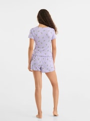 Bunny Cherry Print Short Pyjamas Set - Image 2 of 5